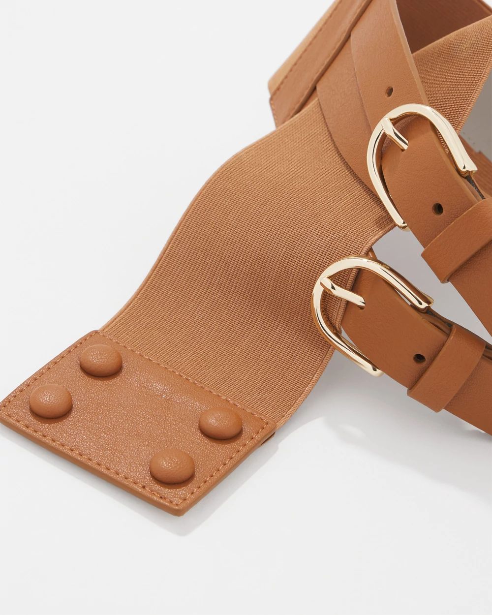 Multi Strap Wide Waist Belt | White House Black Market